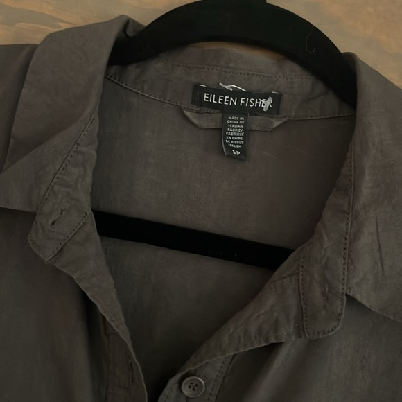 Eileen fisher linen dress with pockets - Picture 2 of 3